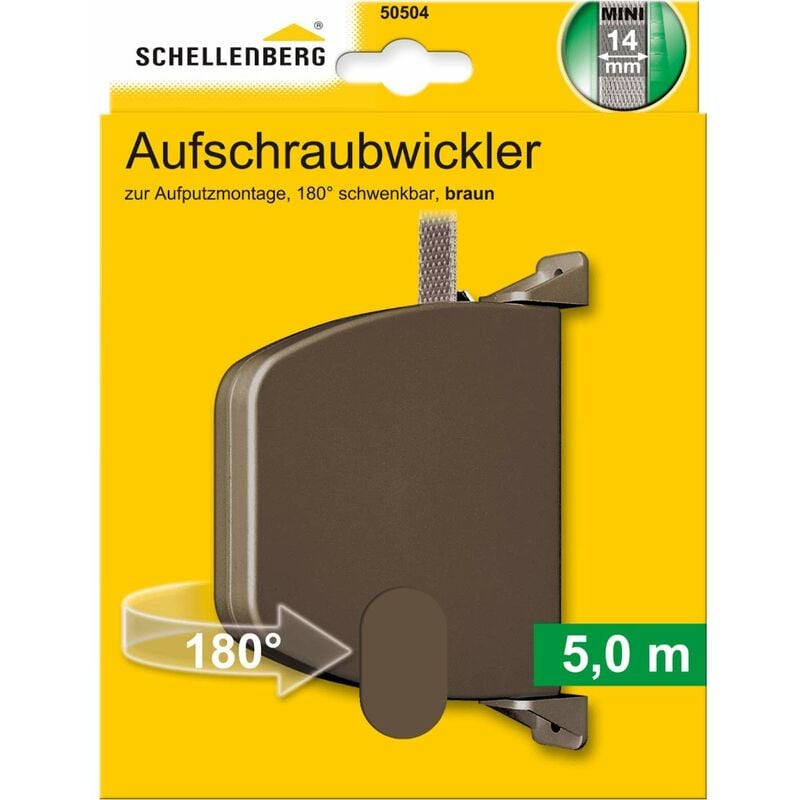 Schellenberg 46104 Cinghia per tapparelle Adatto per (Sistemi di  avvolgimento) Schellenberg Mini