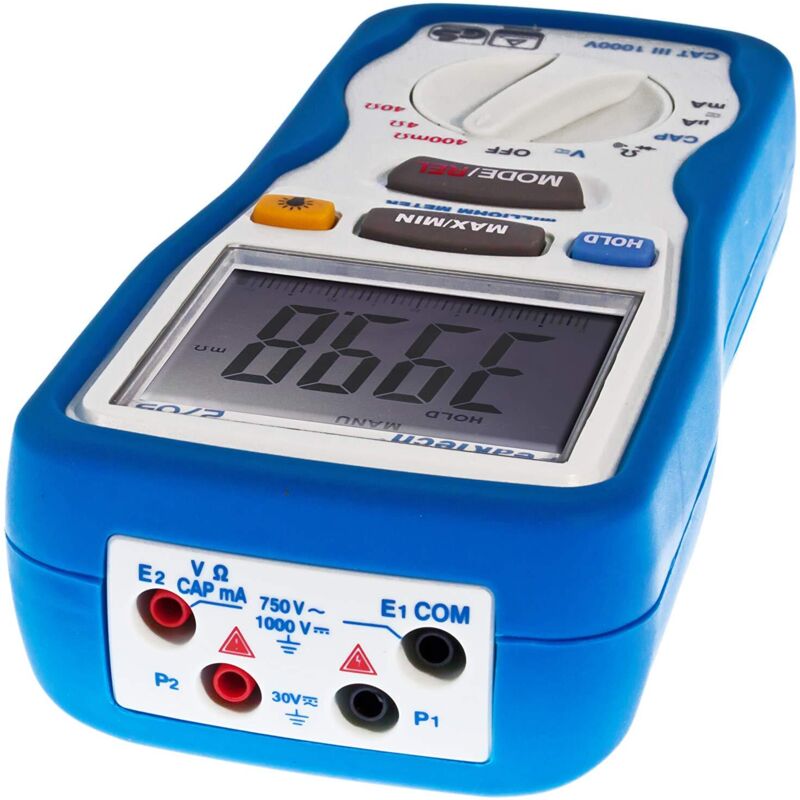 Milliohmetro Digitale Peaktech 2705 - Puntali Kelvin 4 Fili, CAT III 1000V - Foto 7