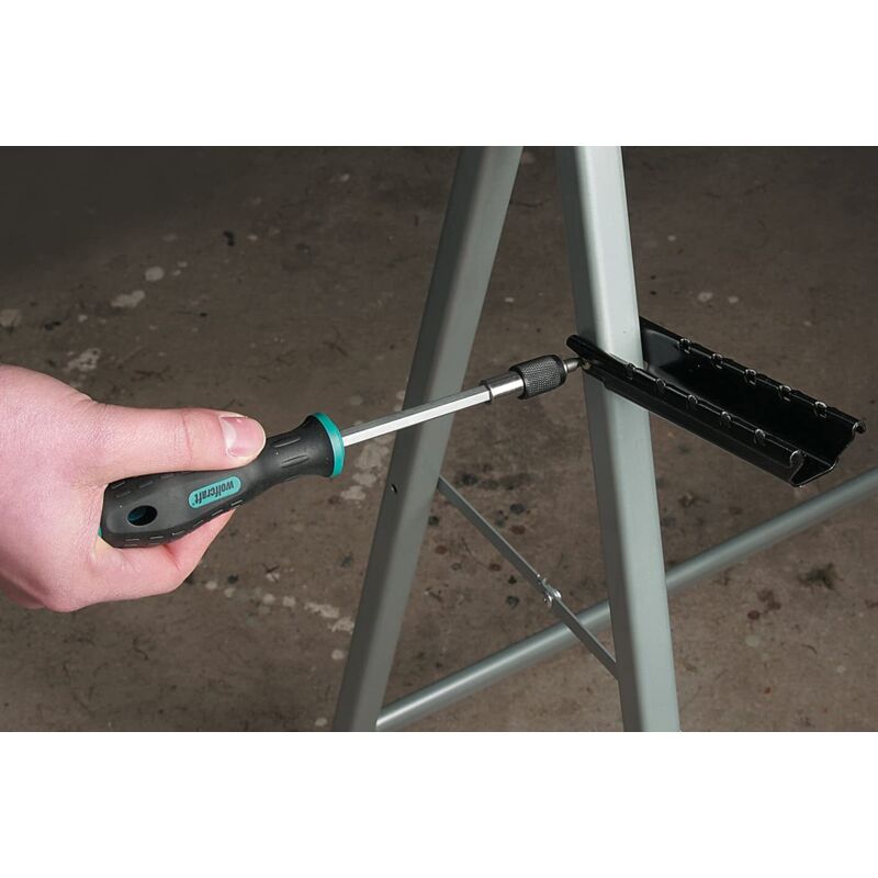 Avvitatore Manuale Wolfcraft Con Portainserti - Extra Lungo Per Viti Incassate - Foto 4
