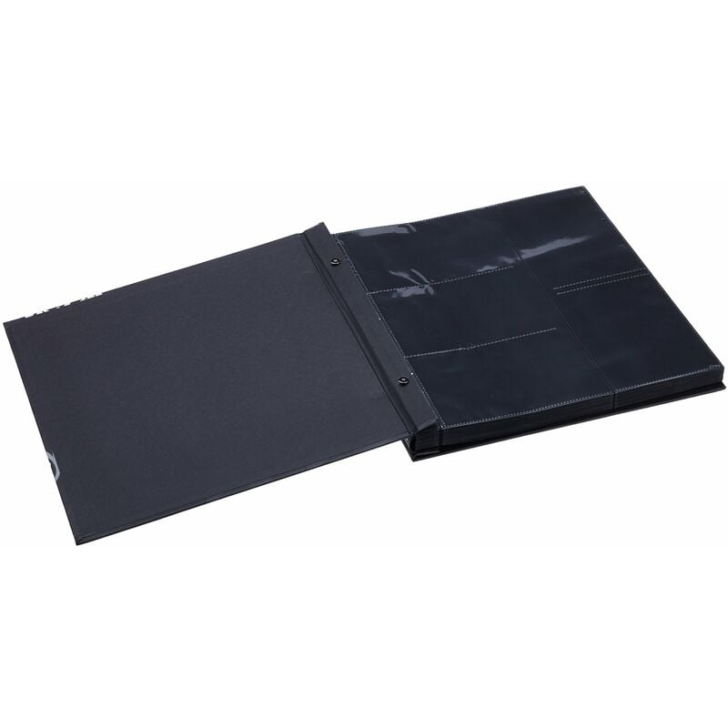 walther design album fotografico nero 400 foto 10x15 cm slip-in album  confezione doppia, Grindy EA-201-BD