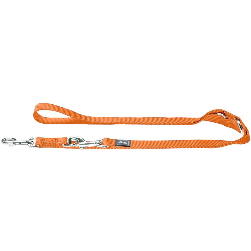 Guinzaglio Regolabile Hunter London, Verde Oliva, Lunghezza 25-200 Cm, Poliestere Resistente