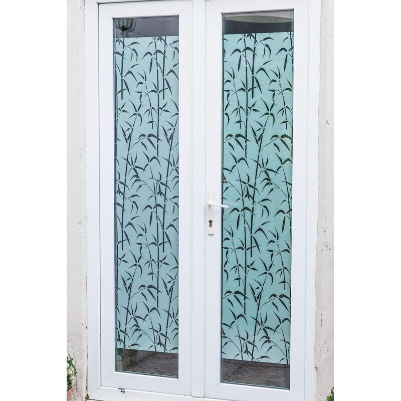 Pellicola Per Vetri Finestre Privacy - Adesivo Statico Opaco, Anti-UV, 45x150 Cm - Foto 10