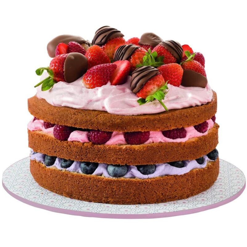 Stampo Torta Apribile Dr Oetker &Oslash;20cm - Ceramica Antiaderente, Linea Retr&ograve; Rosa