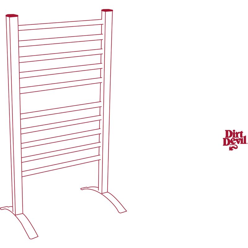 Scaldasalviette Elettrico Bakaji 10 Elementi - Asciugabiancheria Da Terra/Parete