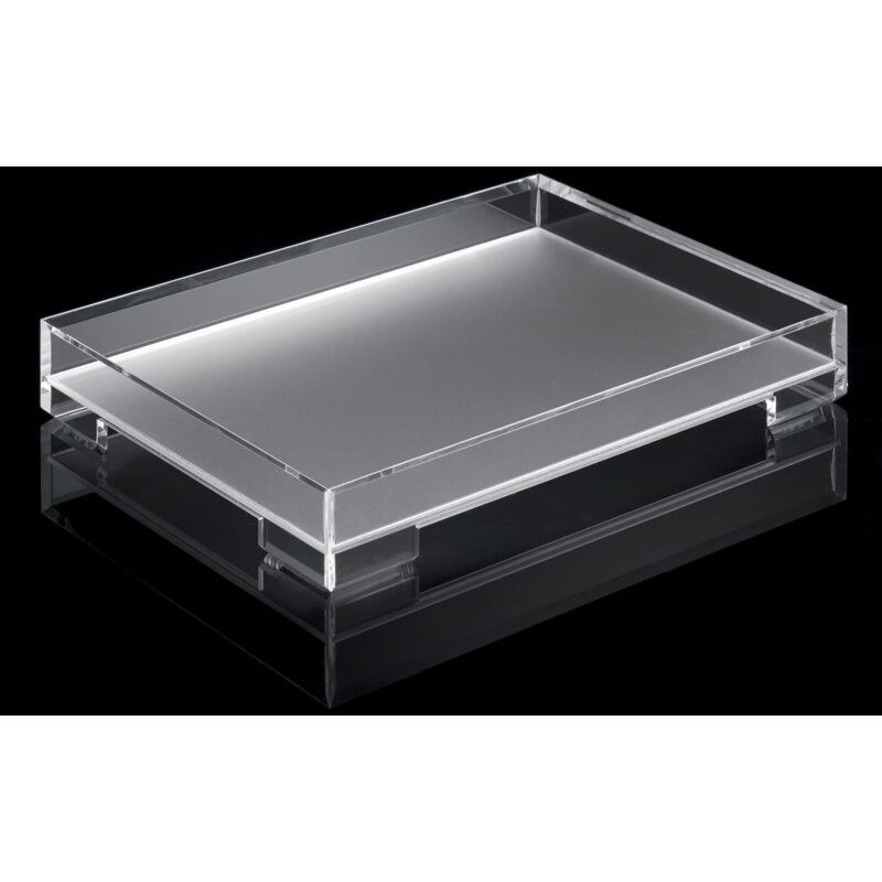 Vassoio Guzzini Essence - Trasparente, In SMMA, 46x32x5 Cm - Foto 2