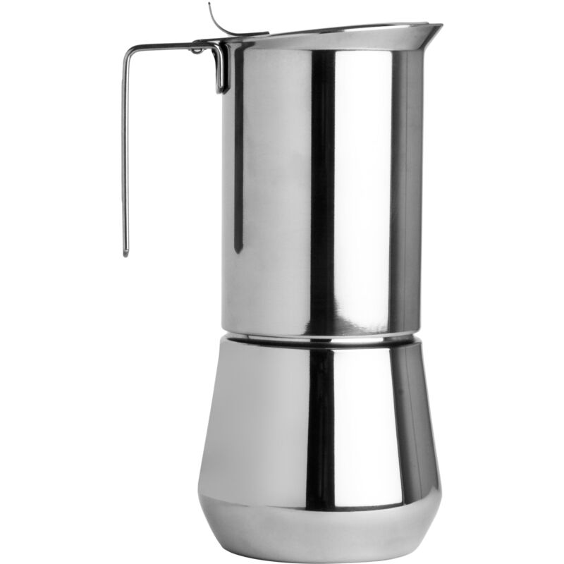 Alessi 9090/M Caffettiera di Design in Acciaio Inox, 10 Tazze | Leroy