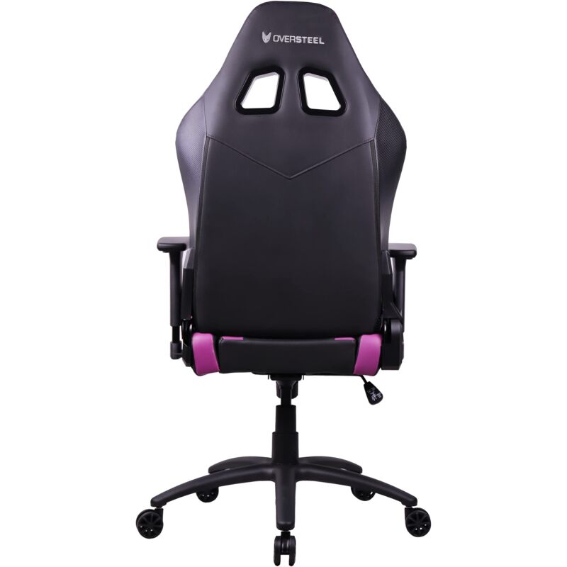 Sedia Gaming Oversteel Diamond - Similpelle, Braccioli 3D, Reclinabile 180&deg;, Pistone Gas Classe 4, Rosso