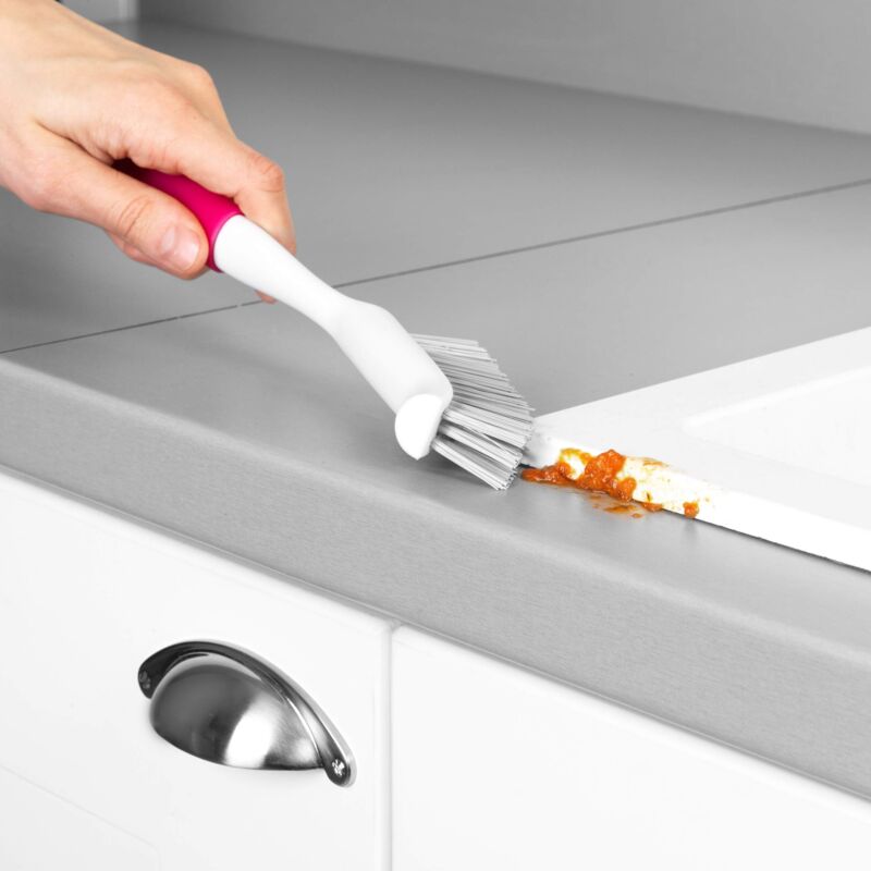 Spazzola Per Piatti Antibatterica Kleeneze - Con Raschietto, Per Pulizia Pentole E Stoviglie - Foto 9