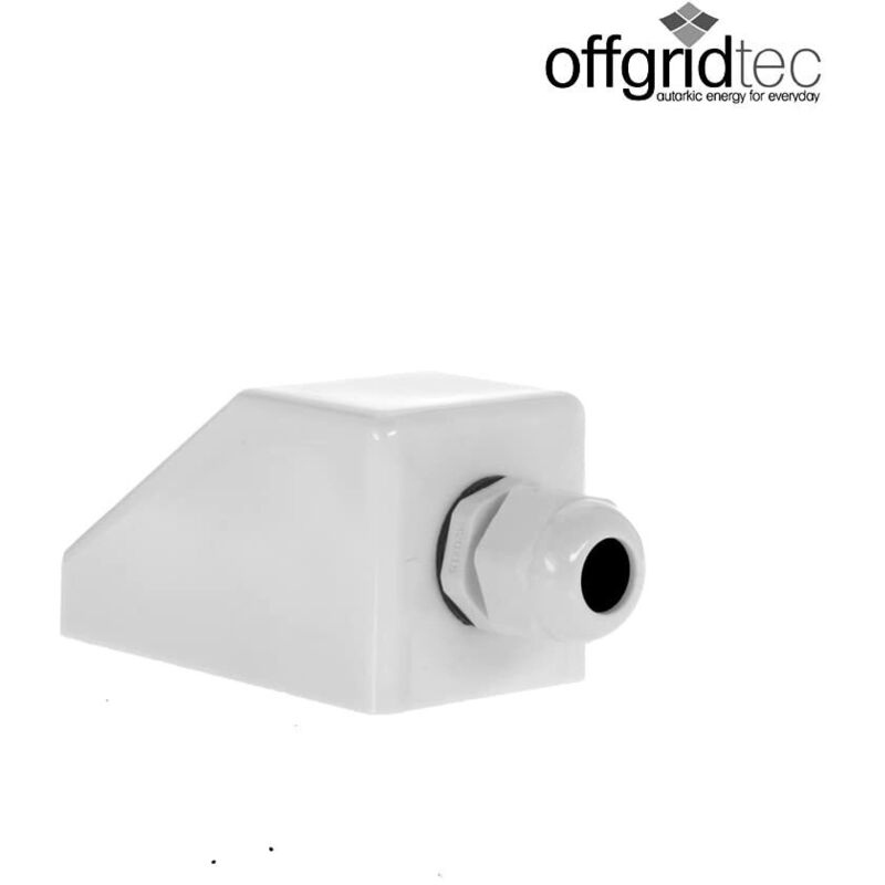 Offgridtec Passacavo Per Tetto - Per Cavi Solari Su Camper, Caravan O Barca, Nero, ABS, IP68, Diametro 4-12 Mm