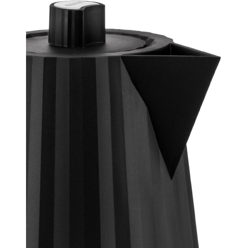 Bollitore Elettrico Alessi Plissé | Design Michele De Lucchi | 2400W | 1.7L | Resina Termoplastica | Nero - Foto 11