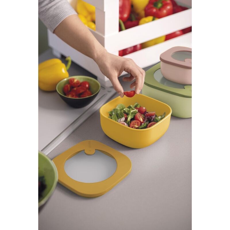 MINUS ONE Set di 3 contenori per ingredienti, contenori per