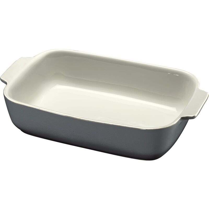 BLRORA Tegla da forno profonda n ceramca, 22,7 x 33,5 cm