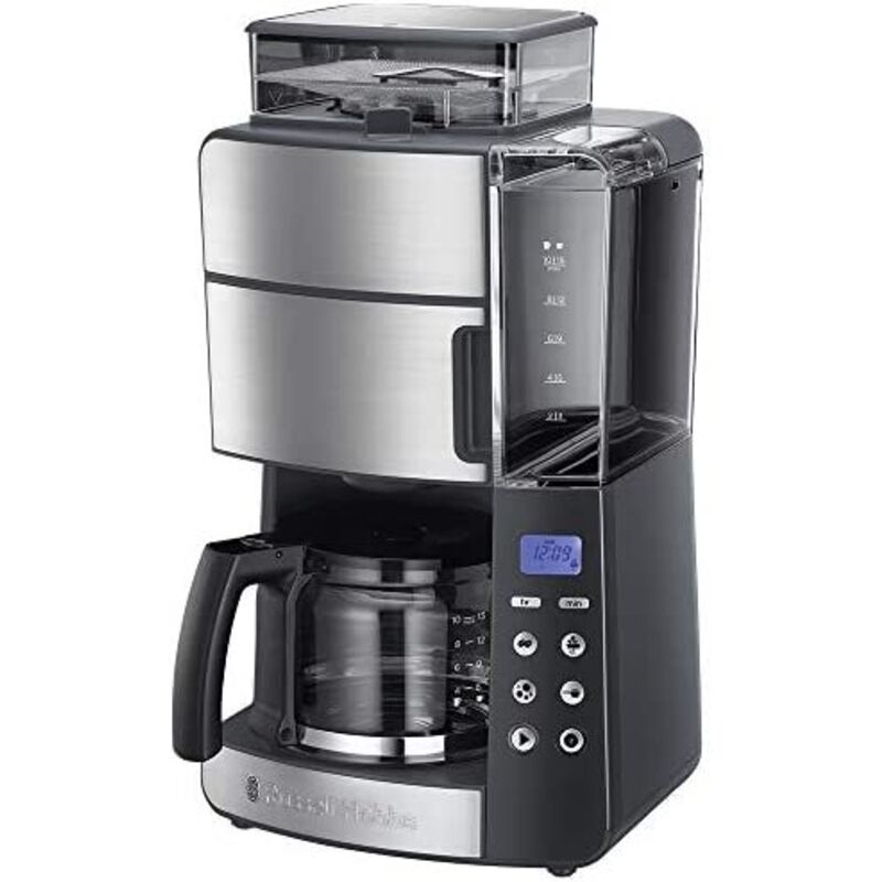 Russell Hobbs Macchina Caffè Americano 10 Tazze - Timer Digitale, Caraffa Vetro 1.25L, Piastra Riscaldante - Foto 12