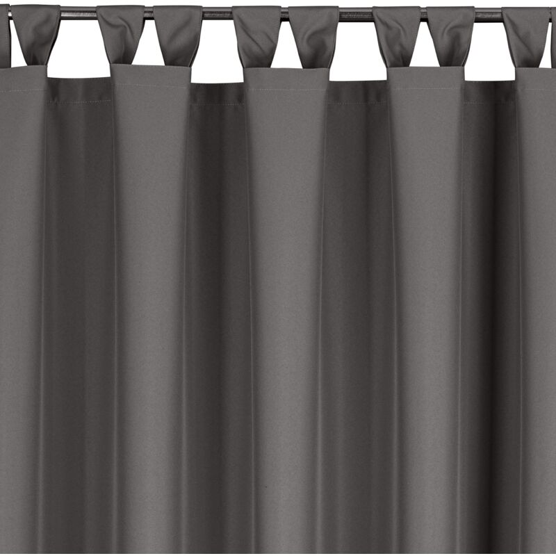 Tenda Da Esterno Su Misura 355x225 Cm - Grigio, Antivento E Opaca, Perfetta Per Giardino, Balcone E Terrazzo. Blocca Sole E Sguardi Indiscreti!