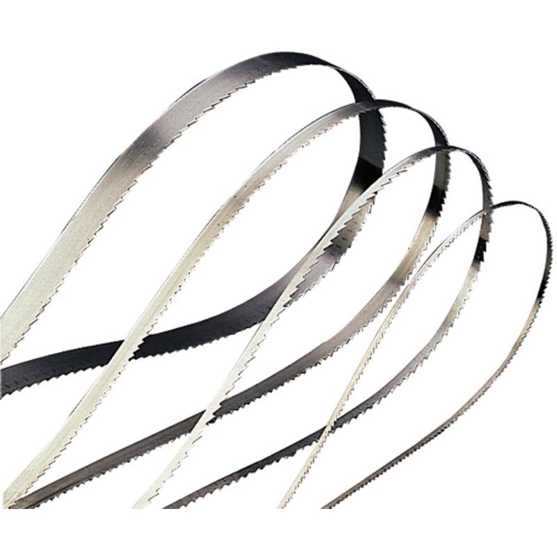 5 Lame Per Sega A Nastro Da 1425 Mm Per Legno Morbido E Duro, 6 Denti Pollice, Set Flexback Made In Germany - 3