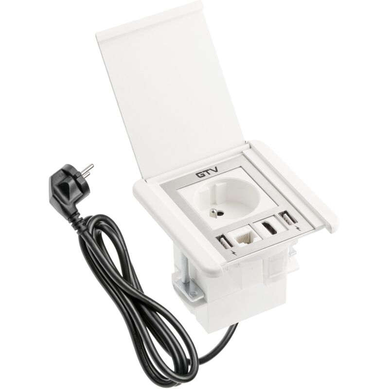 ARCELI Presa USB, presa con USB da incasso, presa da parete con USB A & tipo
