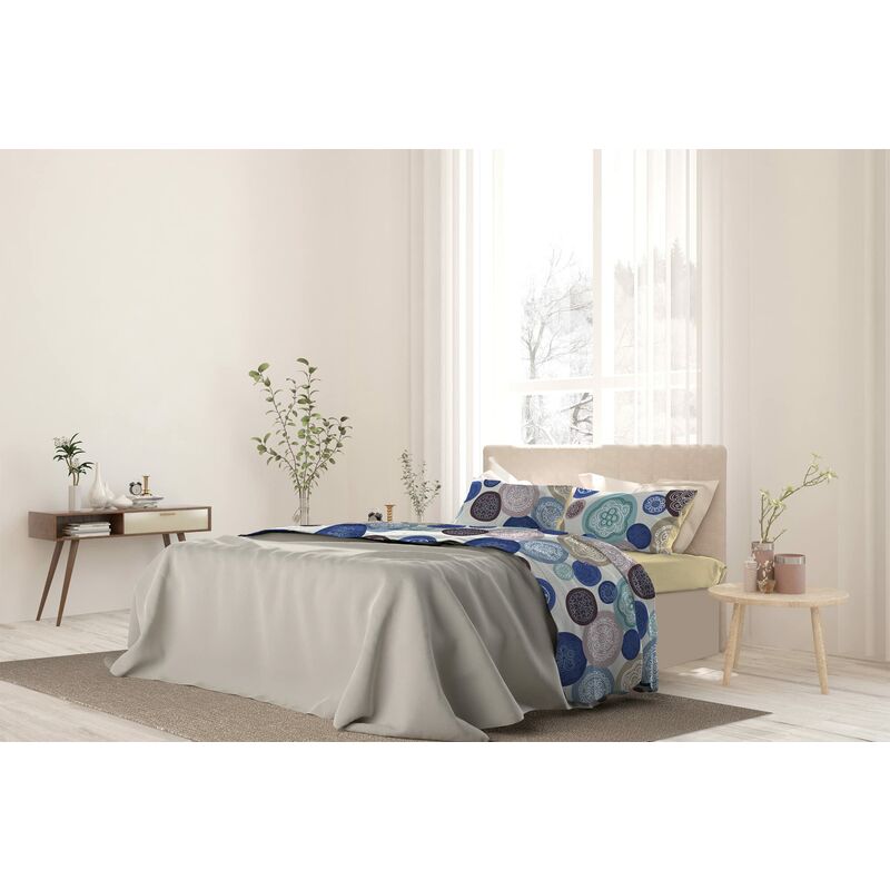 Cuscino per testata letto gardena colore blu