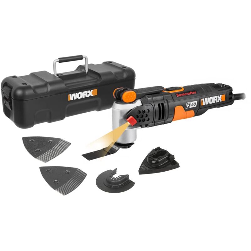 Worx WX681 Multifunzione ad Oscillazione Sonicrafter 450 W di