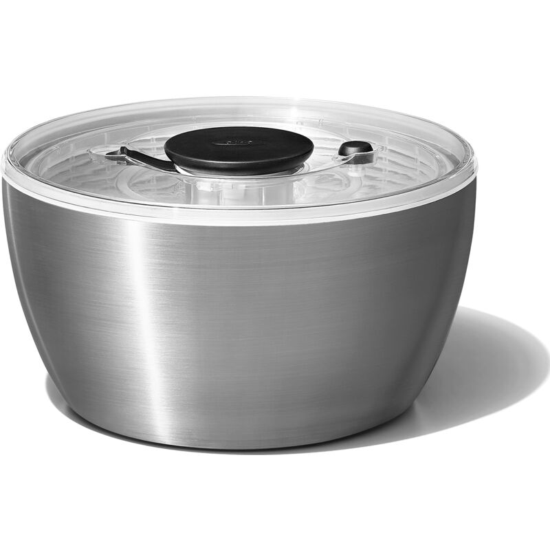 OXO Steel Centrifuga per Insalata in Acciaio Inox