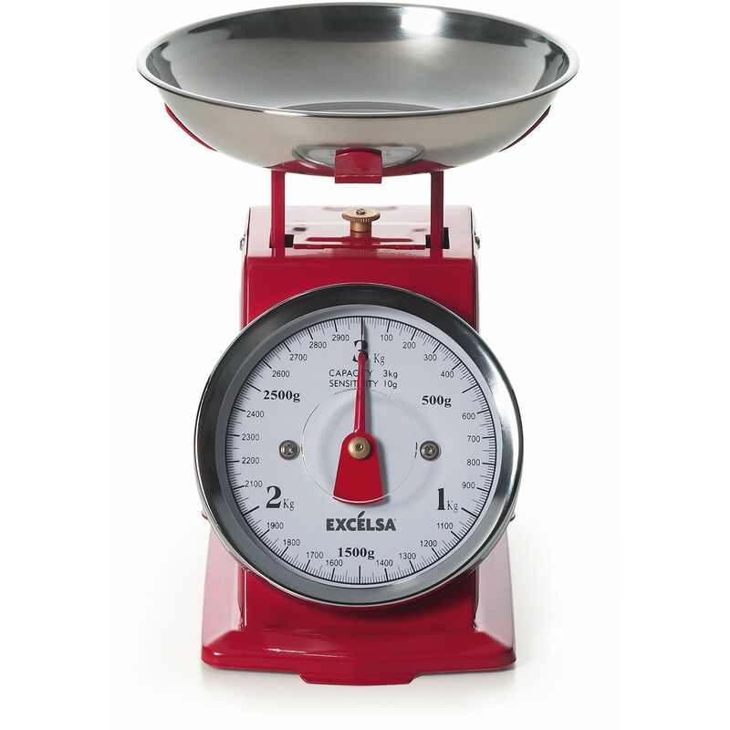 BILANCIA CUCINA 1000 ANALOGICA BIANCA 10KG-50G 033041