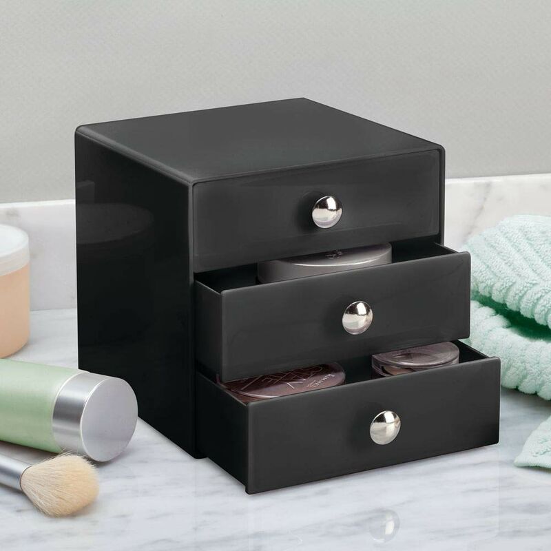 InterDesign Drawers Cassetti porta trucchi, Mini cassettiera di qualità  (v3A)