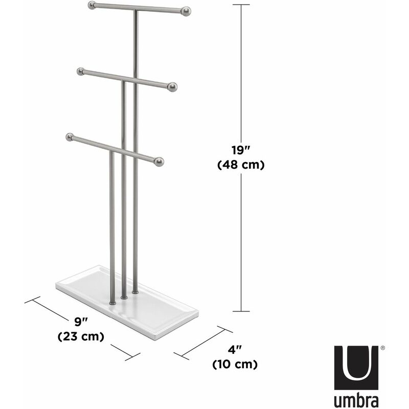 Umbra 299330-491 Trigem Porta Gioie, Nichel