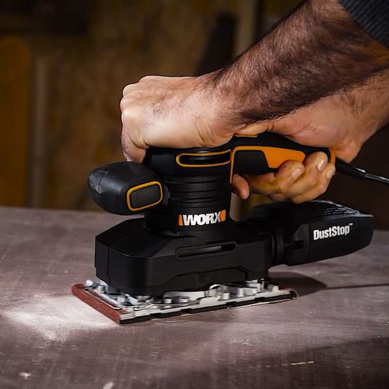 Levigatrice Orbitale Worx WX642 - 270W, Tecnologia Cyclone, Senza Sacchetto - Foto 11