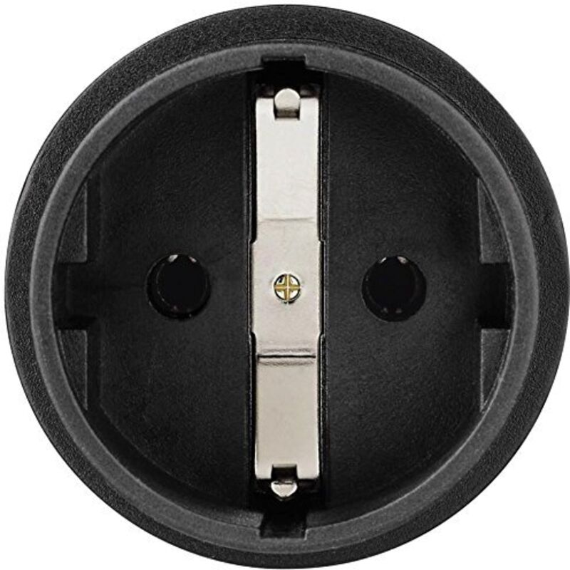 Hama Adattatore Da Viaggio Universale, Presa Tedesca Schuko (Tipo F), Per Dispositivi Con Spina UK, USA, Italia, Svizzera, Australia – Colore Bianco
