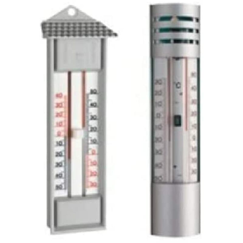 Neolab 2 – 9817 Maxima del termometro minima, Telaio in alluminio, di 30  fino a + 50