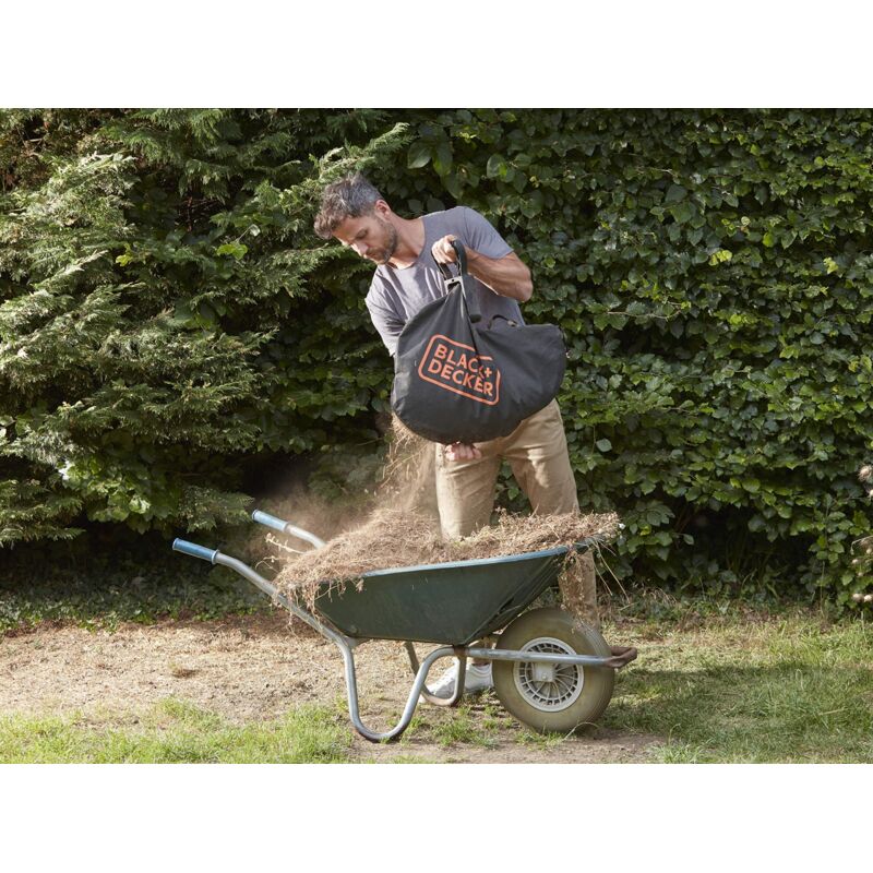 Soffiatore Aspiratore Trituratore BLACK+DECKER 36V | Senza Batteria | Motore Brushless