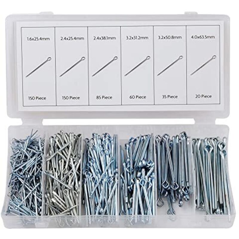 Set 500 Coppiglie Spaccate Rolson - Per Fissaggi Rapidie Sicuri - Foto 9