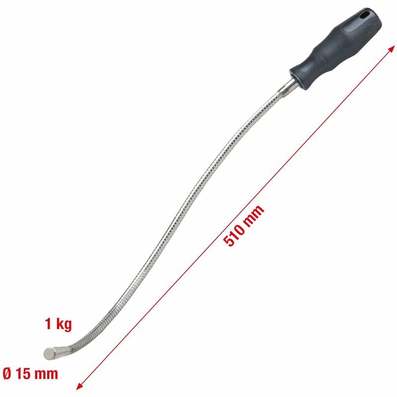 KS Tools 550.1025 Magnete flessibile, 510mm, Ø 13mm