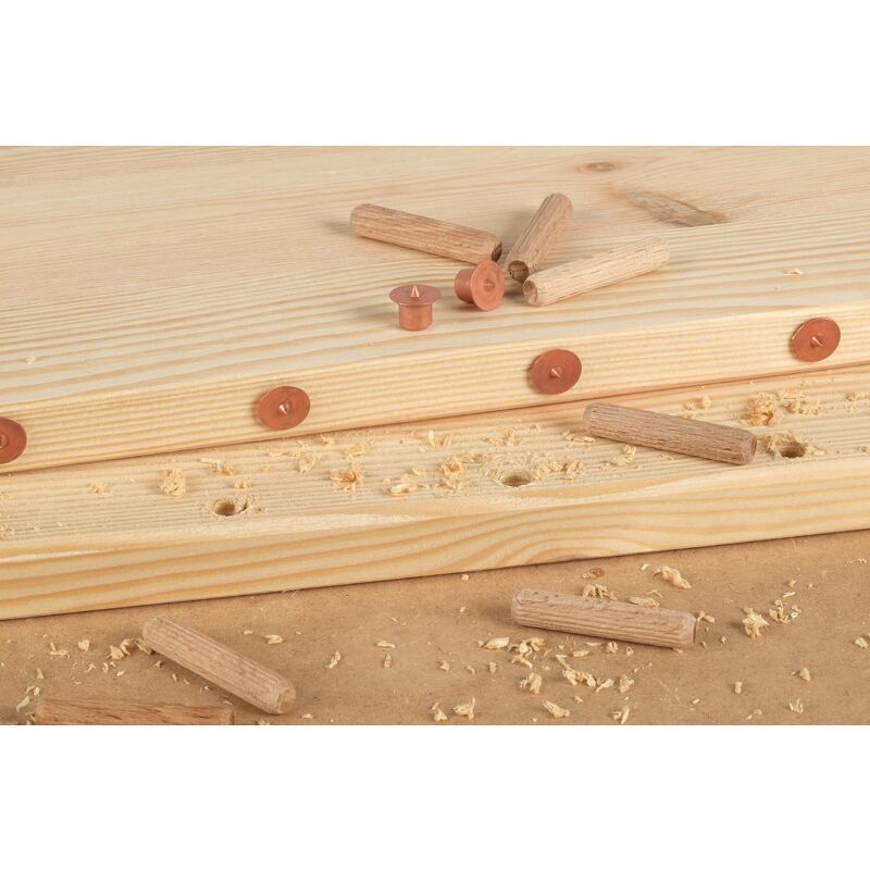 Spina Di Centraggio Wolfcraft - Set 4 Pezzi Per Marcatura Precisa Di Fori Per Spine