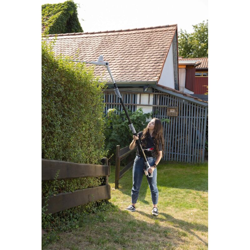 Potatore Telescopico IKRA ICPS 2020 A Batteria - Lama 20cm, Altezza Lavoro 4m, Batteria 20V Inclusa - Foto 7