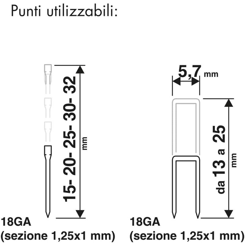 Valex 1455647 Puntatrice Chiodatrice Elettrica 5725