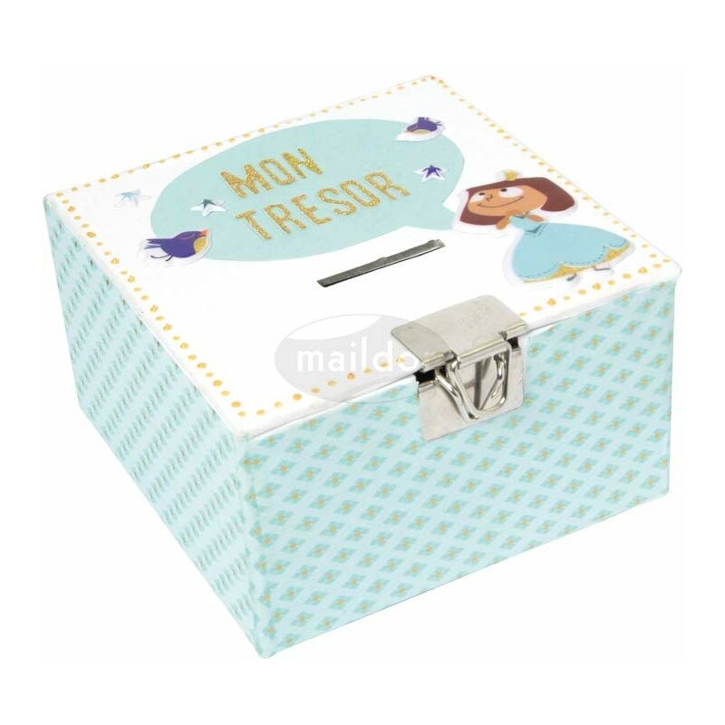 Maildor Treasure Box da personalizzare, bianco