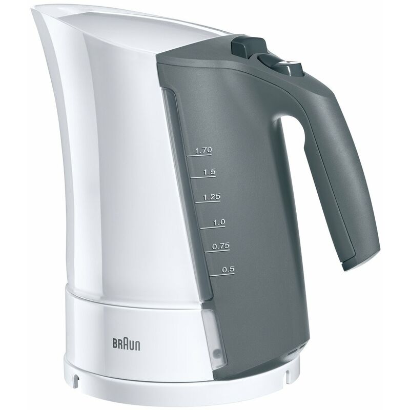 Braun WK 300 Bollitore, Bianco/Grigio