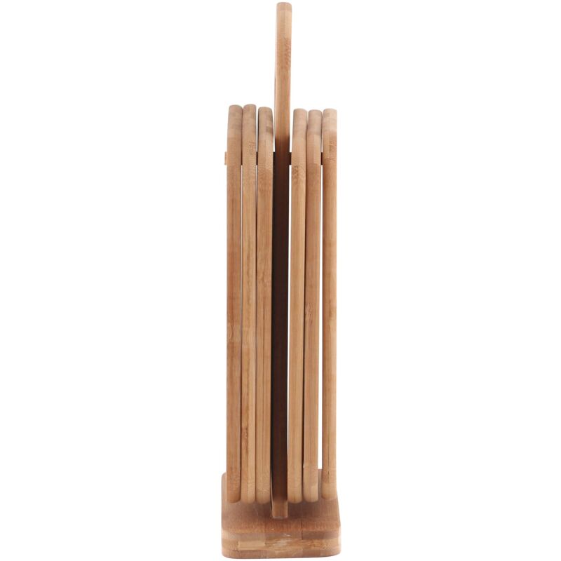 Set Di 5 Taglieri ASCHIERI DE PIETRI Con Corteccia Ovale In Legno Giallo 45 82799121