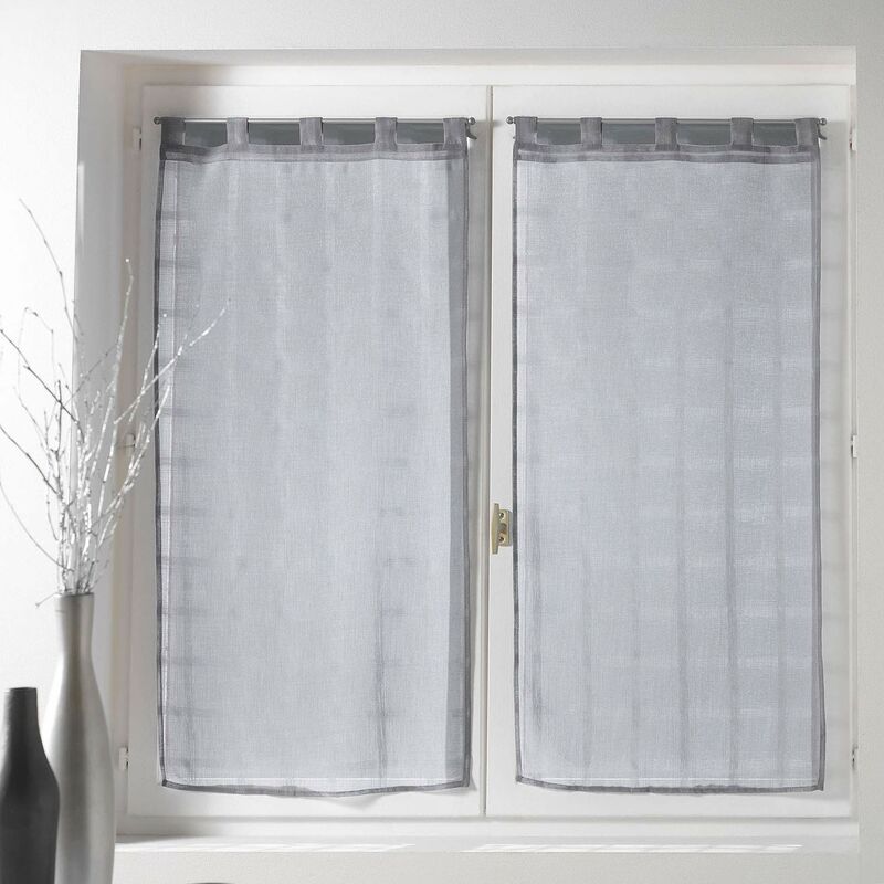 Tenda A Pannello In Ciniglia Douceur D'Intérieur – 260x140 Cm, Grigio, Con Occhielli, Lavabile A 30°, Tessuto Morbido E Pesante, Perfetta Per Soggiorno E Camera
