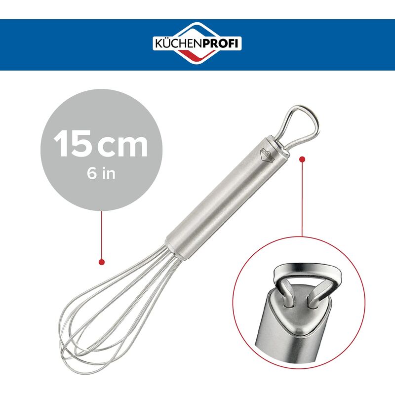 Küchenprofi - Frusta da cucina, 15 cm