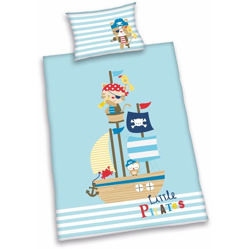 Herding Baby Best Set di Biancheria da Letto Reversibile per Bambini, Lara Coccinella, Copripiumino 100 x 135 cm, Federa 40 x 60 cm, Cotone Renforcé | Leroy Merlin