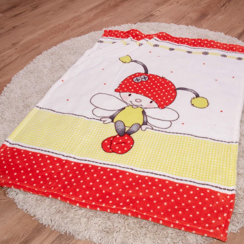 Relaxdays 1x Morbida Coperta Extra Large in Poliestere, Pile per