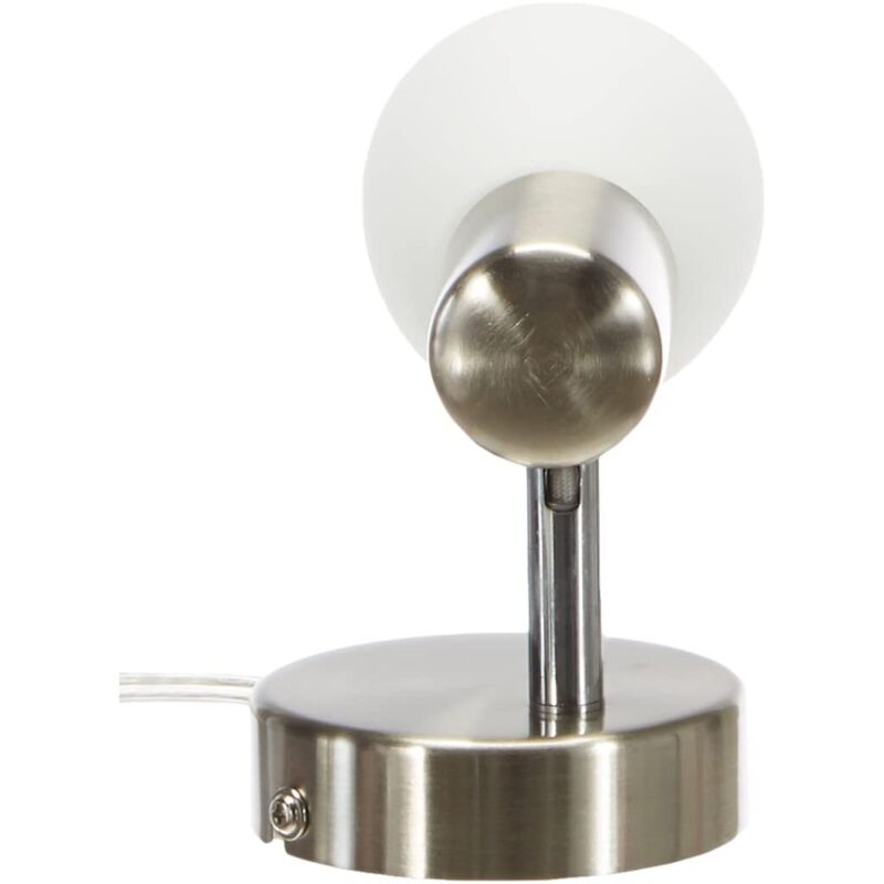 Brilliant lampada Loona Spot LED doppio ferro | 2x LED-PAR51, GU10, 3W lampade a riflettore LED incluse, (250lm, 3000K) | Scala da A ++ a E | Testa orientabile