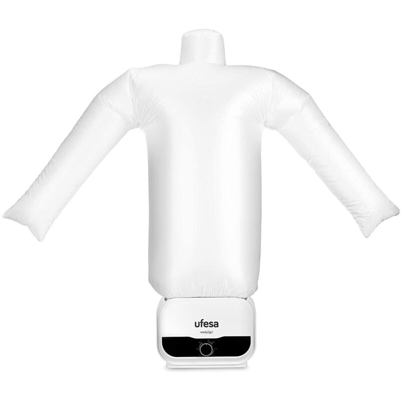 Manichino Stira E Asciuga Ufesa SV1200 + Accessorio Pantaloni SV0012 - Asciugatura E Stiratura Verticale, 1200W, Timer 3h