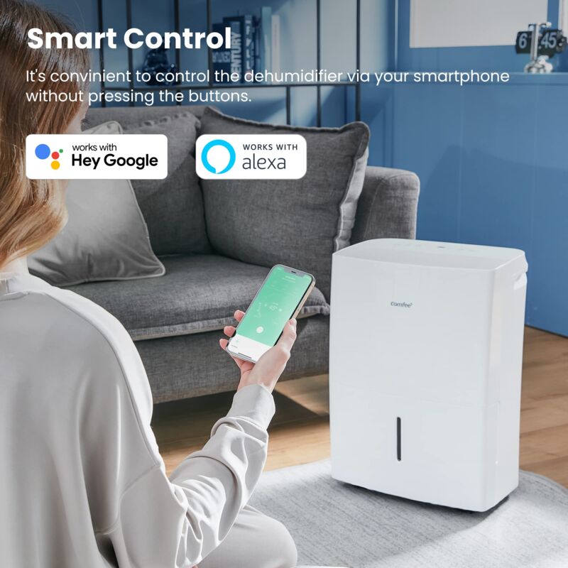 Deumidificatore 20L/Giorno Con Timer - Portatile Per Casa, Cantina, Lavanderia - Foto 4