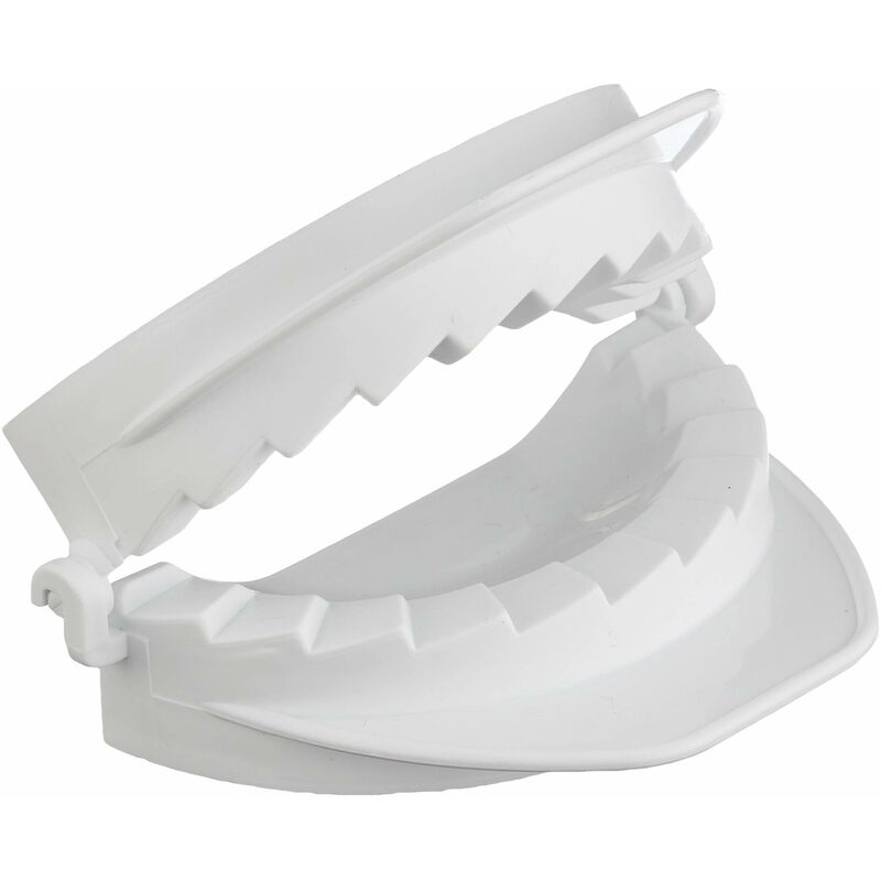 Städter 727014 Maul tasche Set di 6 stampi per empanadas, plastica, bianco,  10 x 10 x 6 cm