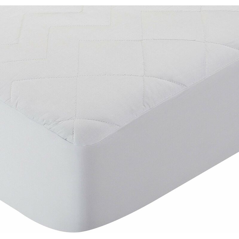 Pikolin Home - Coprimaterasso imbottito, traspirante, 80 x 190/200 cm,  letto da 80