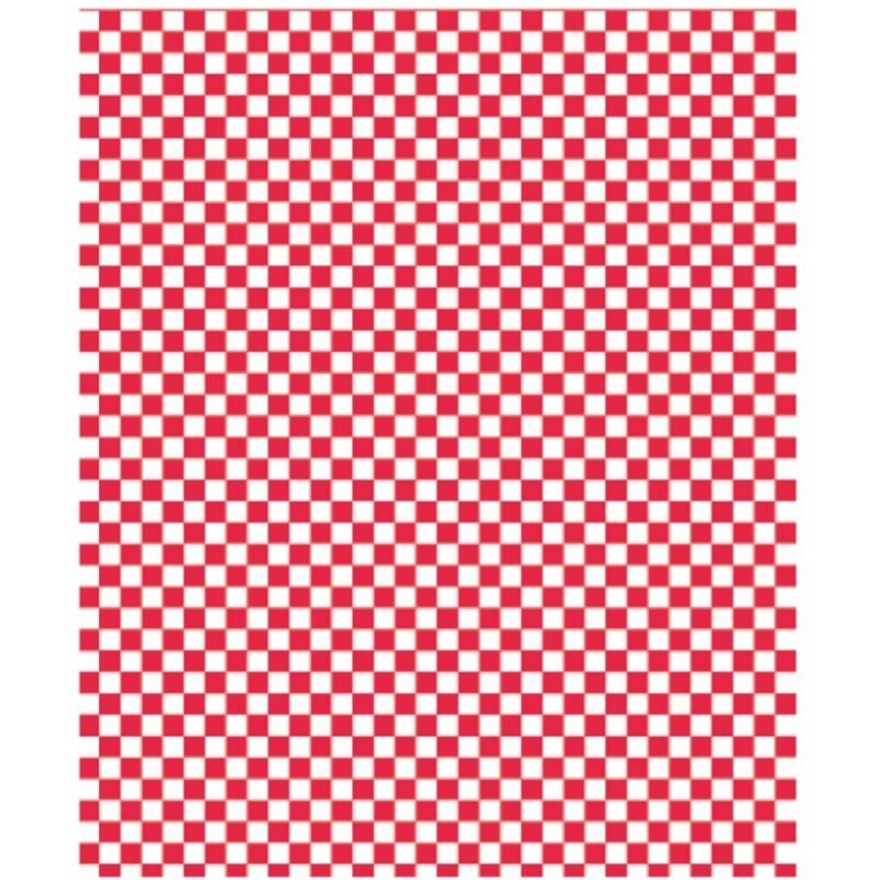 García de Pou 169.08 - Carta Antigrasso Per Hamburger 'Fitipaldi' 32 G/M2  28X34 Cm Rosso Pergamana