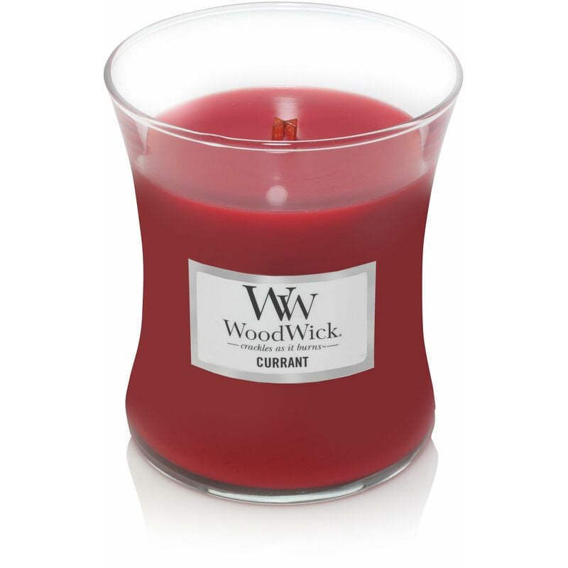 WoodWick Candela profumata Hourglass media con stoppino crepitante