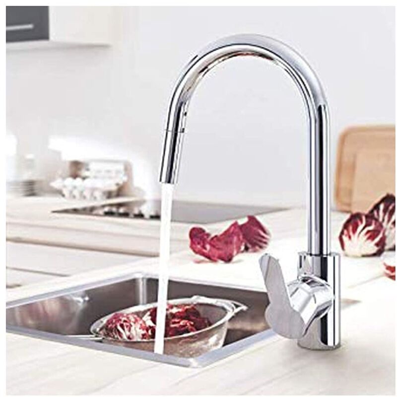 Grohe Miscelatore Monocomando per Lavello, Grigio (Cromo) 31482003